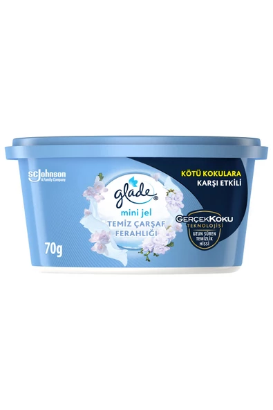 Glade Mini Jel Temiz Çarşaf Ferahlığı 70 g ürün görseli 1