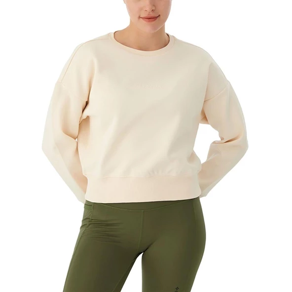 Columbia W Bar Split Crop Kadın Sweatshirt CS0212 - Resim 5