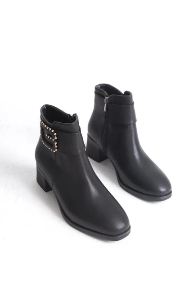 Papuçcity Sprs 02972 Kadın 5,5 Cm Topuklu Bot - Resim 4
