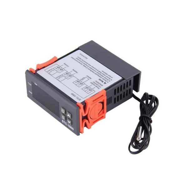 STC-1000 220V AC 10A Ekranlı Sıcaklık Kontrol Modülü ürün görseli 1
