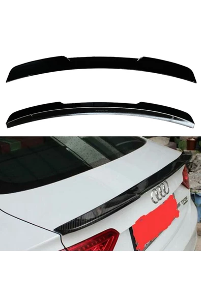 Audi A5 M4 Spoiler Yarasa Spoyler Piano Black 2009-2016 ürün görseli 1