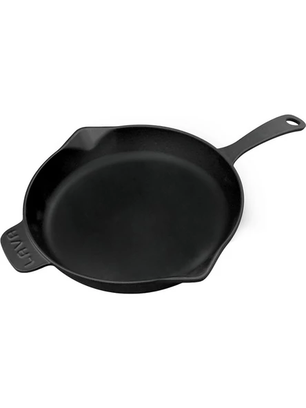 LAVA Döküm Demir Metal Kulplu Yuvarlak Kızartma Tavası 28Cm ürün görseli 1