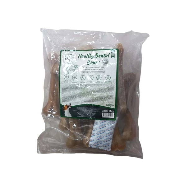 Eco Natura Pet Healty Dental Bones Natural Pres Kemik 15cm 20li 1600Gr ürün görseli 1
