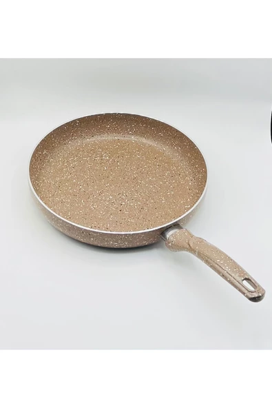 Cantef 28 CM YANMAZ YAPIŞMAZ TEK SAPLI TEFLON TAVA ürün görseli 1