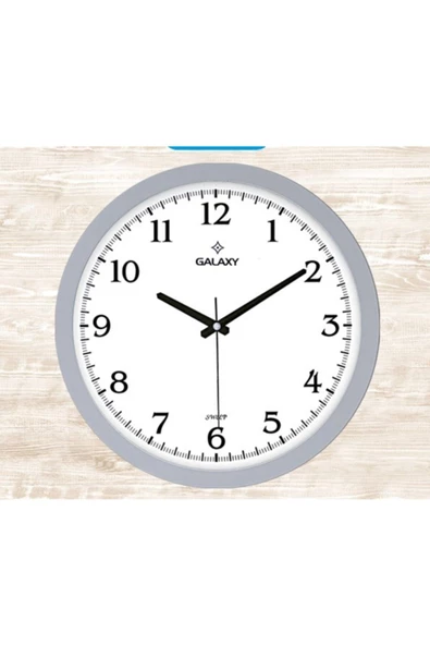 Galaxy 1964-g Premium Duvar Saati Gri 35 Cm ürün görseli 1