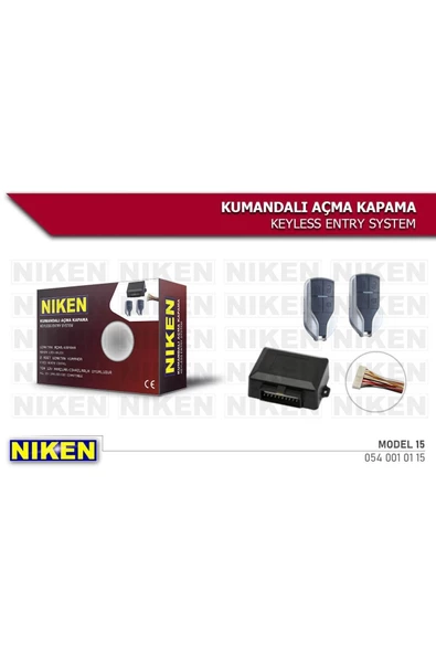 Uzaktan Kumandalı Merkezi Kilit İçin Açma Kapama Seti 12v (model 15) ürün görseli 1