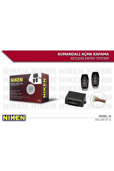 Uzaktan Kumandalı Merkezi Kilit Için Açma Kapama Seti 12v (model 14) ürün görseli 1