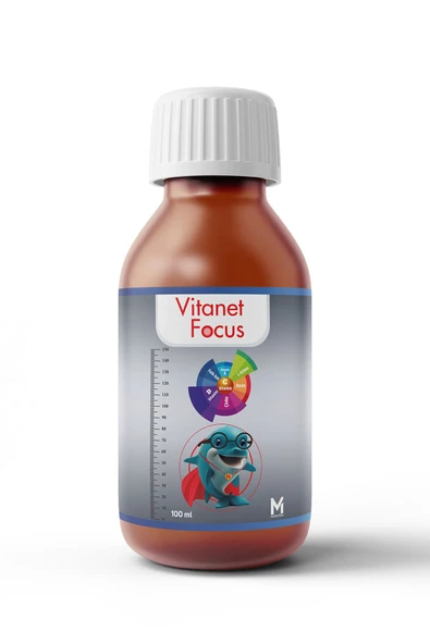 VİTANET Focus L-Arginin + Multivitamin Şurup 100 ml - Resim 2