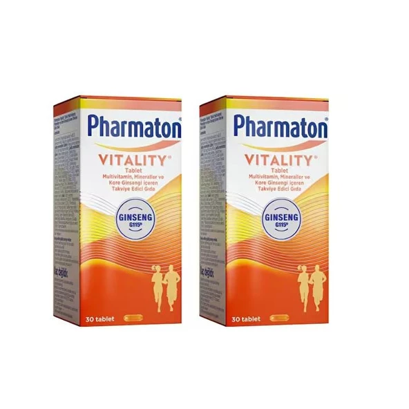 PHARMATON VİTALİTY 30 TABLET X2 ürün görseli 1