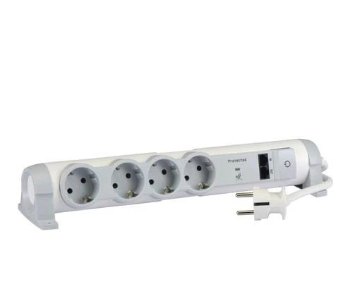 4LÜ GRUP PRİZ 2xRJ45 PARAFUDUR 1,5M ürün görseli 1