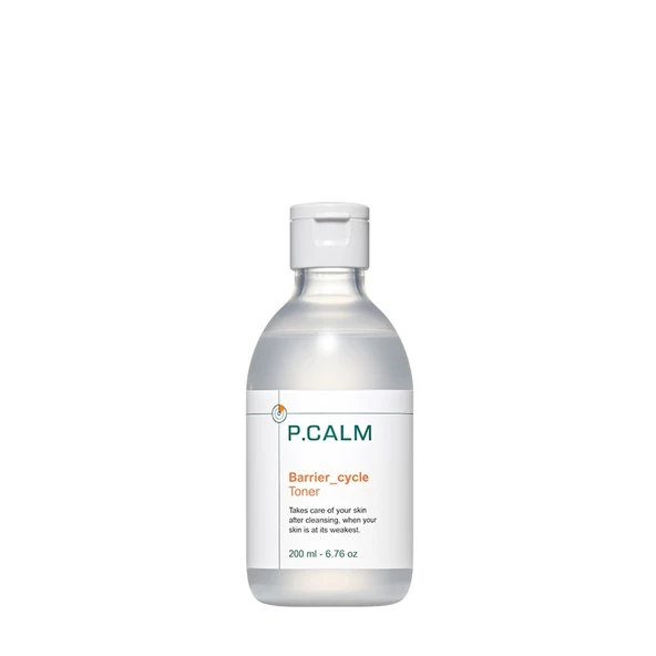 P.Calm Barrier Cycle Toner - Sebum Dengesi Sağlayan Siyah Nokta ve Akne Karşıtı Vegan Tonik (200ML) ürün görseli 1