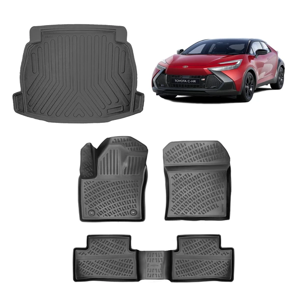 Rİzline Toyota C-HR 2023 Sonrası Paspas ve Bagaj Havuzu  Set ürün görseli 1