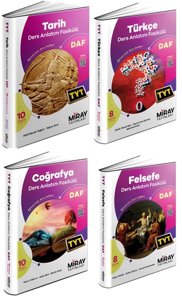 Miray 2025 Tyt Sözel Ders Anlatım Fasikülleri Seti 6 Kitap ürün görseli 1