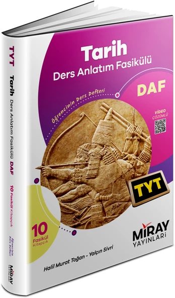 Miray 2024 Tyt Tarih Ders Anlatım Fasikülleri ürün görseli 1
