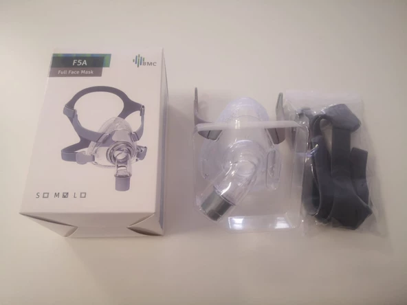BMC F5A Full Face Maske Orta Boy (M) - Resim 3