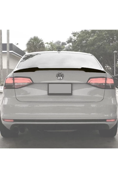Jetta M4 Boyalı Spoiler PianoBlack - Resim 2