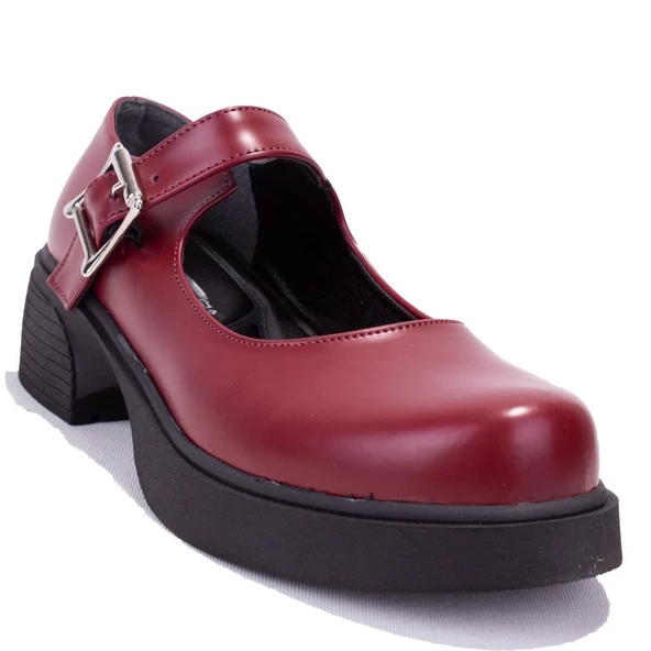 Dagoster DZA07-1004213 Bordo Günlük Spor Klasik  Kadın Ayakkabı ürün görseli 1