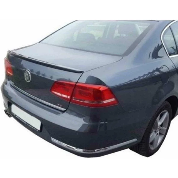 Vw Passat B7 Boyalı Spoiler (Pianoblack) 2010-2015 Arası - Resim 3