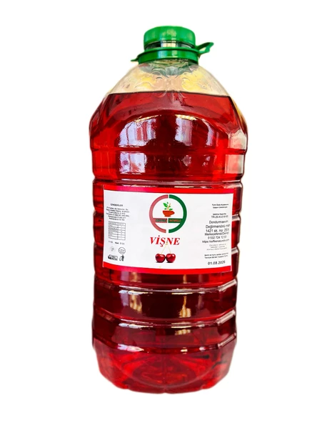 Vişne Aromalı İce Slush 1e5 konsatre Şurup  5 lt (buzlaş-karlama) ürün görseli 1