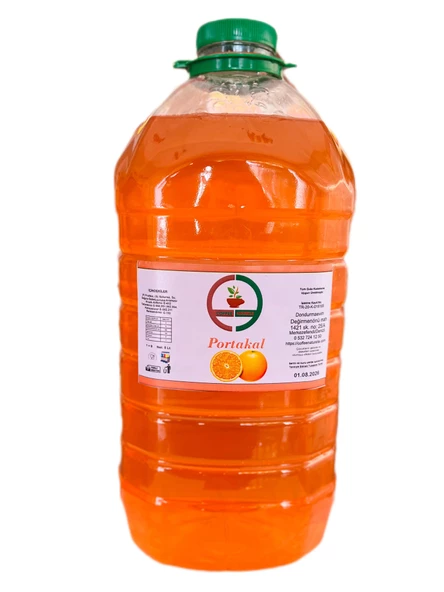 Portakal Aromalı İce Slush 1e5 konsatre Şurup  5 lt (buzlaş-karlama) ürün görseli 1