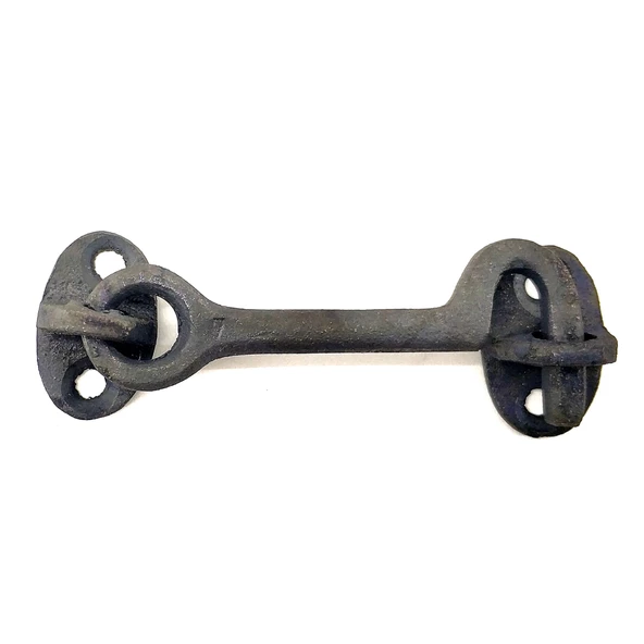 Antika Tarz Dekoratif Pirinç Çengeli - 8,5cm, Oksit ürün görseli 1