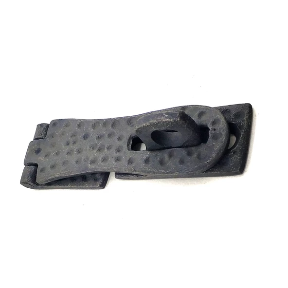 Antika Tarz Dekoratif Pirinç Sandık Askısı - 70x27 mm, Oksit ürün görseli 1