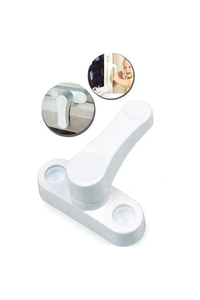 Pvc Pimapen Pencere Cam Balkon Kapısı Çekmeli Metal Güvenli Çocuk Bebek Emniyet Kilidi ürün görseli 1
