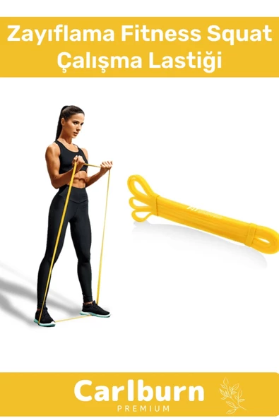 Profesyonel Orta Sert Zayıflama Fitness Squat Çalışma Lastiği Jimnastik Spor Aerobik Direnç Bant ürün görseli 1