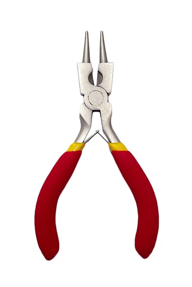 Mini Kıvırma Pensesi İnce Uçlu Dayanıklı Çelik Bijuteri Tamir Takı Hobi İçin Çok Amaçlı A Kalite ürün görseli 1