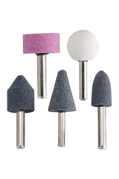 5 Parça Mini Taşlama Çapak Alma Oyma Şekil Verme Ahşap Metal Kalıpçı Seti Gravür Oyma Hobi Takımı ürün görseli 1