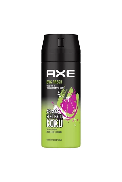 Axe Epic Fresh 150 ml 4 Adet Erkek Deodorant - Resim 7