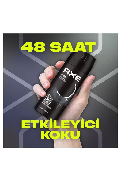 Axe Black 3 Adet 150 ml Erkek Deodorant - Resim 5