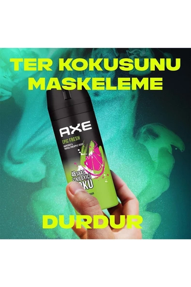 Axe Epic Fresh 150 ml 4 Adet Erkek Deodorant - Resim 2