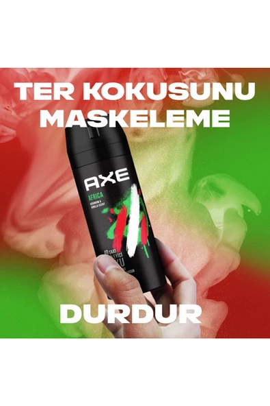 Axe Africa 5 Adet 150 ml Erkek Deodorant - Resim 2