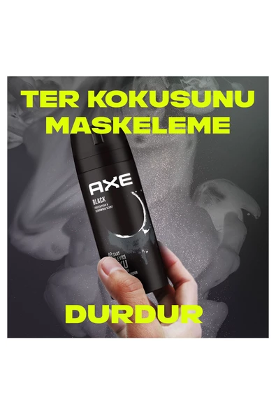 Axe Black 3 Adet 150 ml Erkek Deodorant - Resim 3