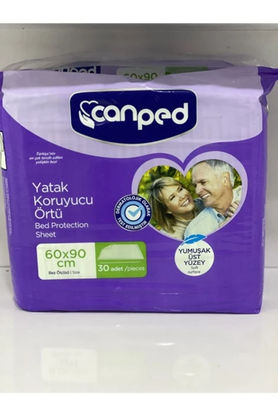 Canped 60x90 cm 30'lu Yatak Koruyucu Örtü ürün görseli 1