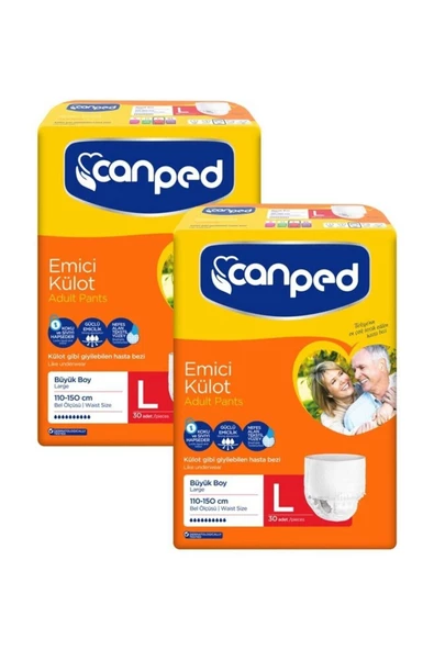 Canped Emici Külot Büyük Boy Large 60 Adet ürün görseli 1
