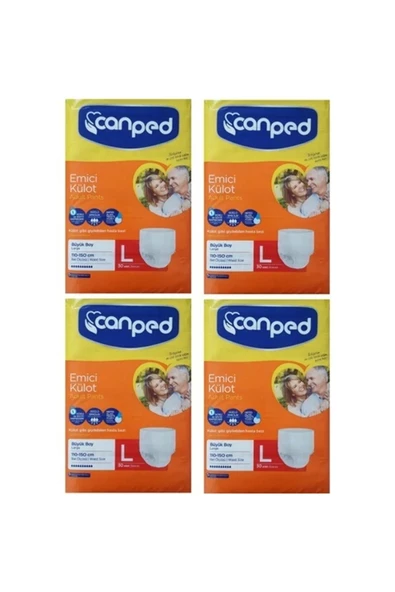 Canped Emici Külot 4x30 120 Adet Large ürün görseli 1