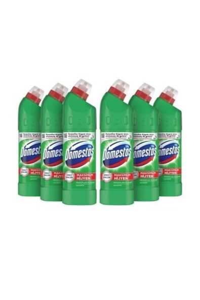 Domestos Çamaşır Suyu Dağ Esintisi 750 ml 6'lı Paket ürün görseli 1
