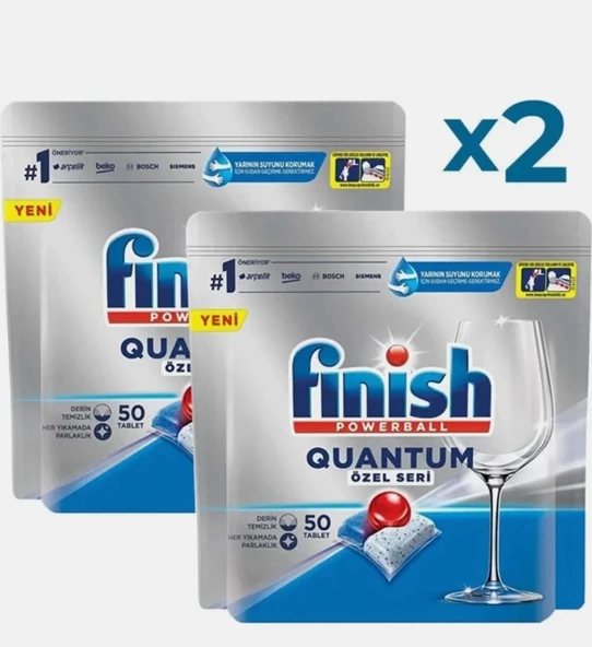 Finish Quantum Bulaşık Makinesi Tableti 100'lü - Resim 4
