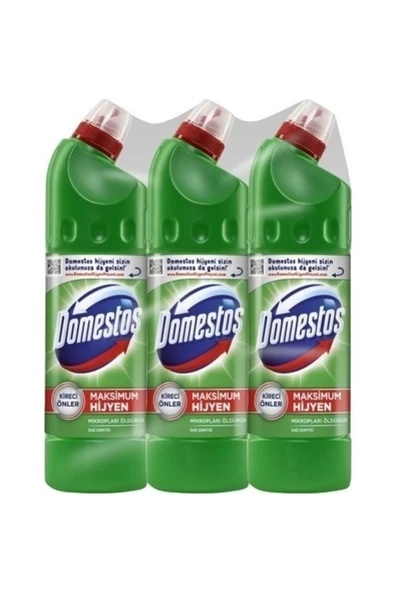 Domestos Dağ Esintisi Yoğun Kıvamlı Çamaşır Suyu 750 ml X 3 Adet ürün görseli 1