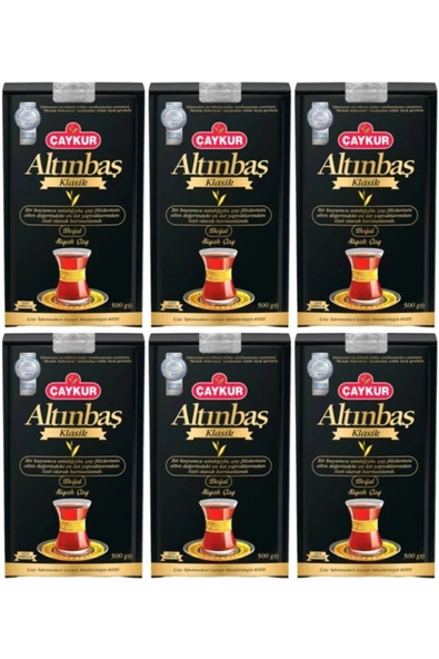 Çaykur Altınbaş Çay 500 gr 6 Adet ürün görseli 1