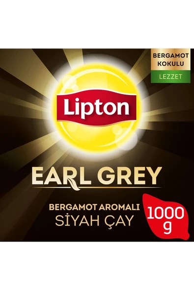 Lipton Earl Grey 1 kg 4'lü Bergamotlu Çay - Resim 2