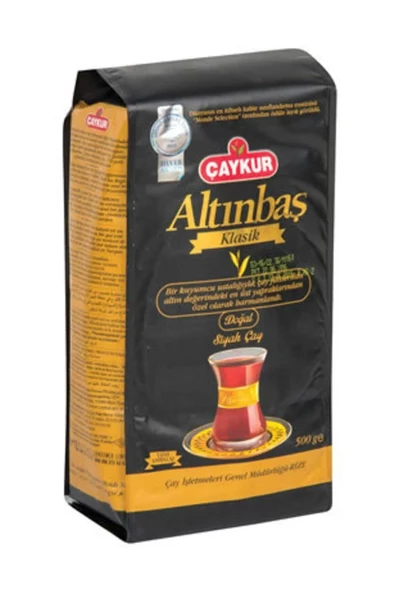 Çaykur Altınbaş Klasik Doğal Siyah Dökme Çay 500gr ürün görseli 1