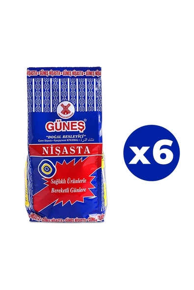 Güneş Mısır Nişastası 400 Gr X 6 Adet ürün görseli 1