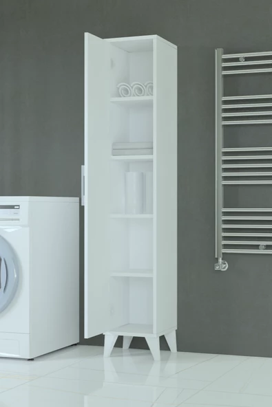 Mobilique  Aden Banyo Dolabı Beyaz - Resim 2