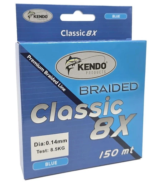 Kendo Classic 8X 150m Blue Örgü İp Misina ürün görseli 1