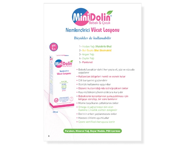 Minidolin Losyon 250 ml - Resim 2
