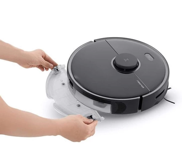 Roborock S5 Max Vacuum Cleaner Siyah Robot Süpürge (Outlet-Tehşir)(12 AY VTM TEKNİK GARANTİLİDİR) ürün görseli 1