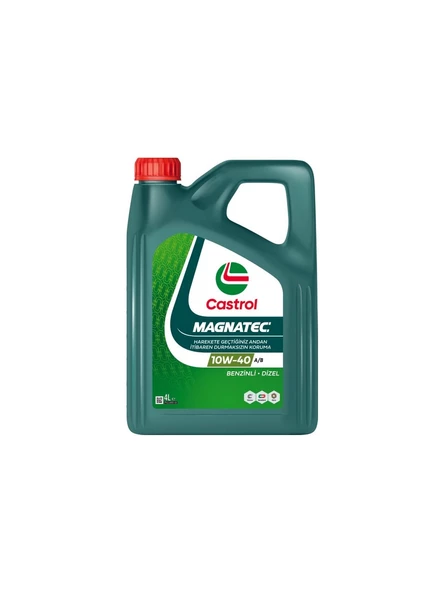 Castrol Magnatec 10W-40 A3/B4 Benzinli Araçlar için 4 Litre Motor Yağı (Üretim Yılı: 2024) ürün görseli 1